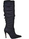 Stefania Suede Women's Boots Black