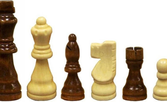 Manopoulos Wooden Chess Pawns 7cm