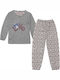 Ustyle Kids' Pajamas Winter Cotton Gray Love