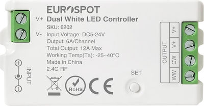 Eurospot Ασύρματο Controller για Ρυθμιζόμενο Λευκό RF με Τηλεχειριστήριο
