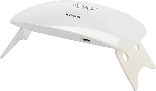 Foxy Mini Nail Polish Curing Lamp LED 6W White