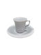 Cryspo Trio Set of Cups Tea Porcelain White 230ml 6pcs
