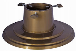 Weihnachtsbaumständer Kunststoff Gold Ψάθινη Φ39.5εκ.
