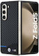BMW Back Cover Piele Negru (Galaxy Z Fold5)