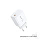 Remax Зарядно Устройство Без Кабел GaN с USB-C Порт 33W Power Delivery Бяло (RP-U121)