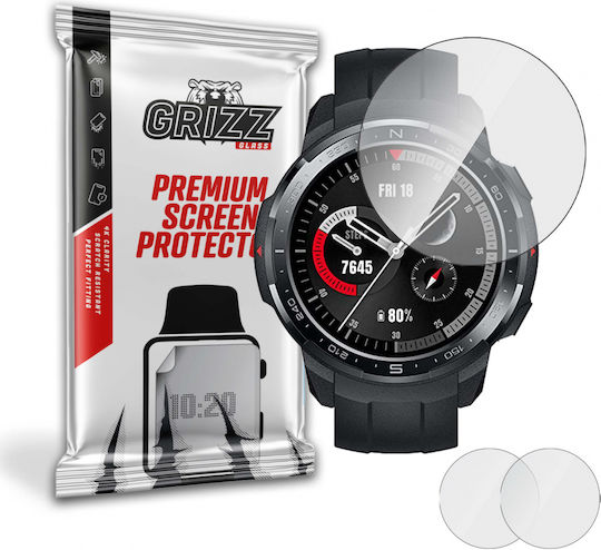 GrizzGlass Hybridglass Screen Protector for the Honor GS Pro 2pcs