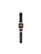 Karl Lagerfeld Choupette Heads Armband Silikon Schwarz (Apple Watch 38/40/41)