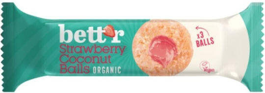 Vio Agros Organic with Coconut & Strawberry Vegan Gluten-Free 45gr