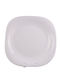 Max Home Hudson Eaton Plate Shallow Square made of Porcelain White 29x27cm 6pcs