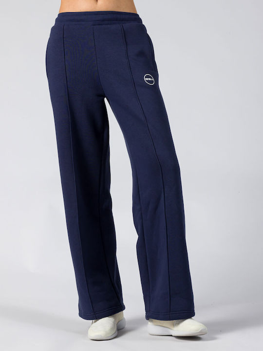 GSA Supercotton Women's Flared Sweatpants Blue