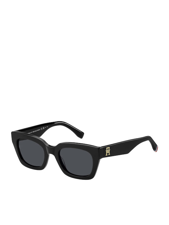Tommy Hilfiger Woman Sunglasses with Black Horn...