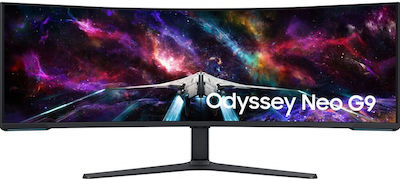 Samsung Odyssey Neo G9 LS57CG954 Ultrawide VA HDR Curved Gaming Monitor 57" 7680x2160 240Hz με Χρόνο Απόκρισης 1ms GTG