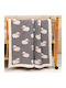 Liolios Home Blanket Cot Cotton Multicolour 100x120cm