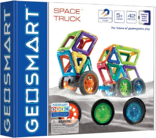 GeoSmart Μαγνητικό Παιχνίδι Κατασκευών για Παιδιά 5+ Ετών 124994