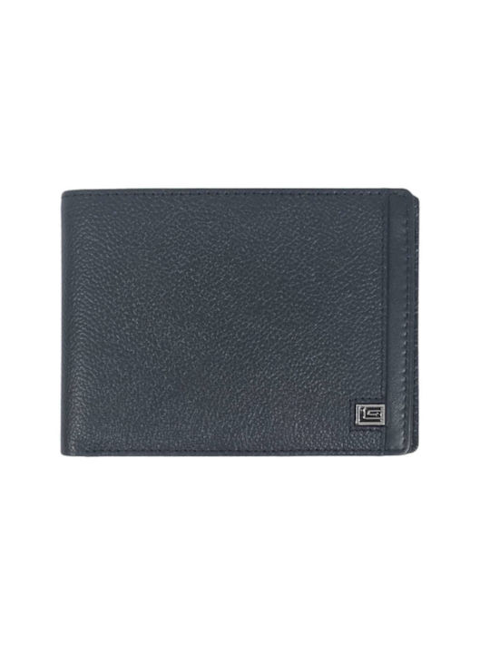 Guy Laroche Men's Leather Wallet Blue