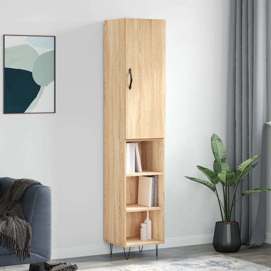 Cabinet De Birou Din Lemn Sonoma Stejar 34.5x34x180cm