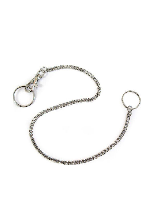 Survivors Keychain Wallet Metallic Silver