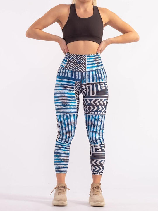 The Lady Women's Cropped Training Legging High Waisted & Push Up Multicolor