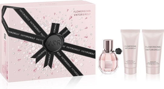 Viktor & Rolf Flowerbomb Γυναικείο Σετ με Body Lotion