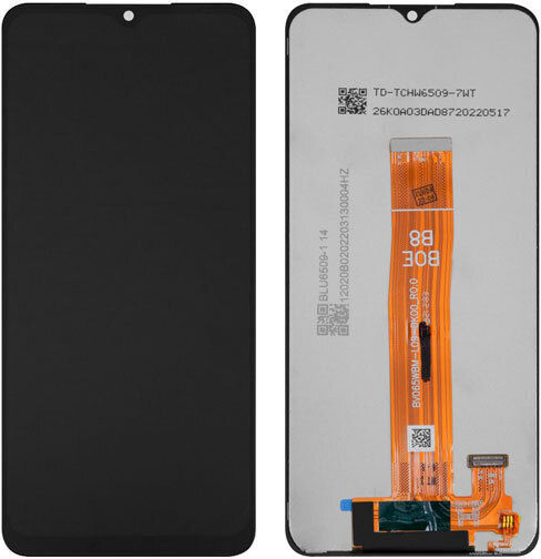 Οθόνη Lcd με Μηχανισμό Αφής για Galaxy A12 Nacho (Μαύρο)