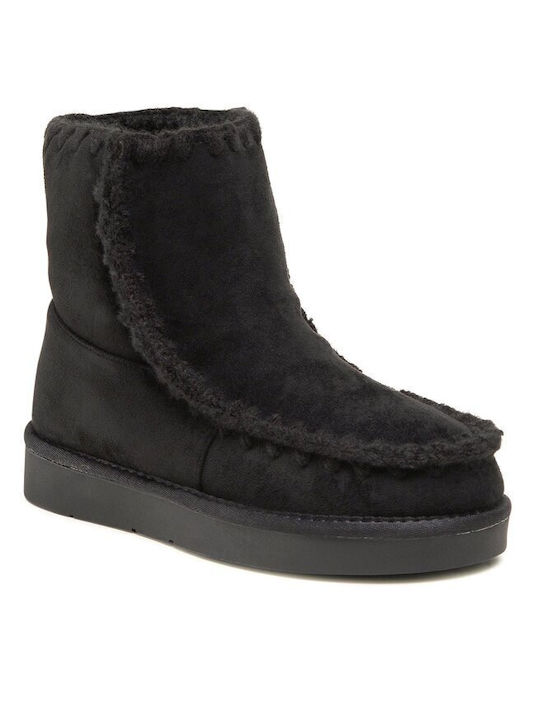 Stiefeletten Damen Schwarz