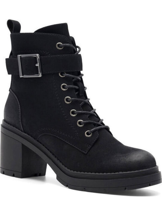 Jenny Fairy Damen Chelsea Stiefeletten Schwarz