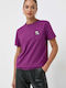 Karl Lagerfeld Damen T-shirt Purple