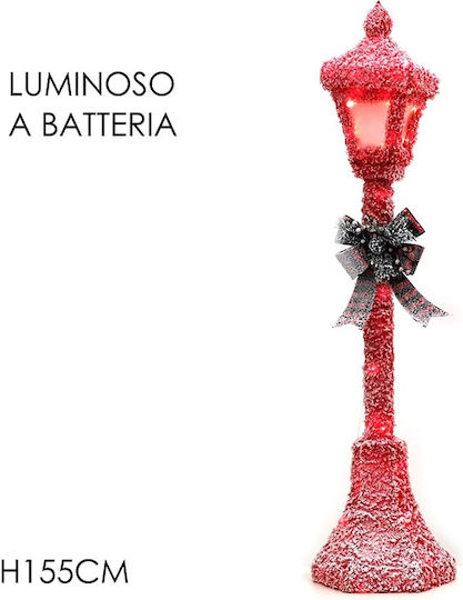 ArteLibre The translated Liquid template in German language: Weihnachtskerzen & Kerzenständer Laterne Rot Batterie 155cm.