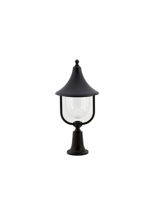Lido Lido Außenstehlampe Für Außenbereich IP43 Für E27 Fackel Schwarz