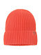 Kids Beanie Knitted Orange
