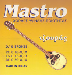 Mastro 00947 Σετ Χορδών Bronze 10 - 20"