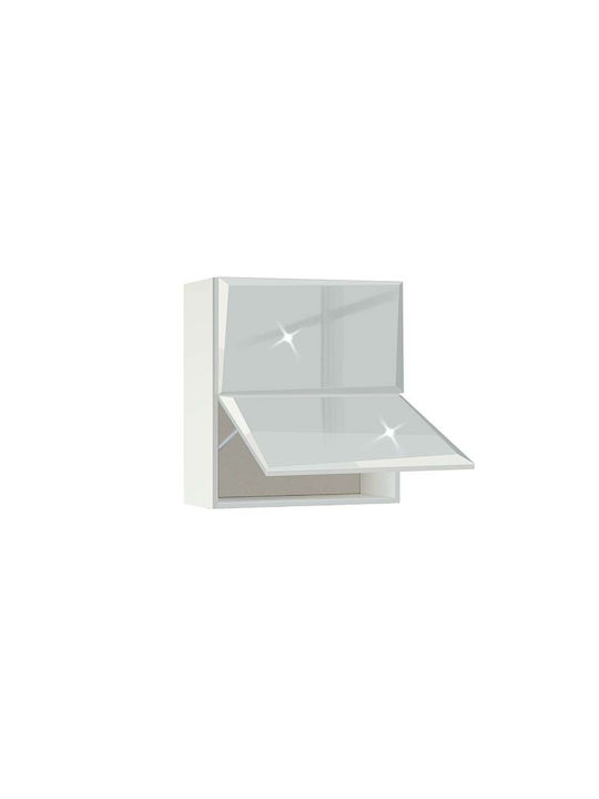 Wall Range Hood White L60xW30xH72cm