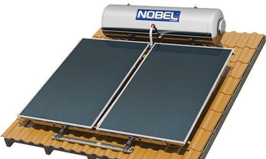 Nobel Classic Nobel Ηλιακός Θερμοσίφωνας 300lt Glass Τριπλής Ενέργειας 5.2τ.μ. Κεραμοσκεπής Επιλεκτικός