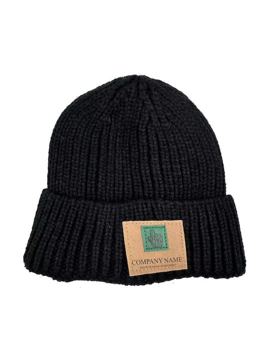 Bode Kids Beanie Knitted Black