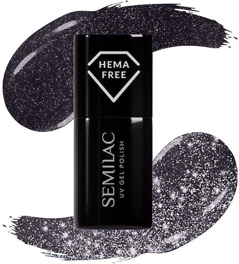 Semilac Halb-permanenter Nagellack dark & spark 399 7ml 1Stück