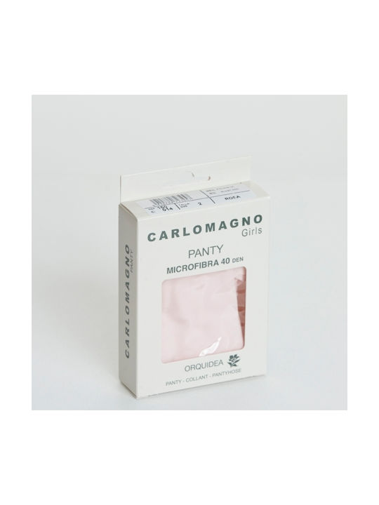 Carlomagno Παιδικό Καλσόν Ροζ