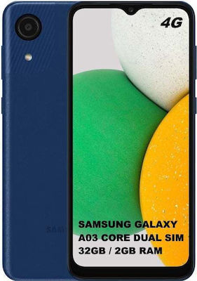 Samsung Galaxy A03 Core Dual SIM (2GB/32GB) Awesome Blue
