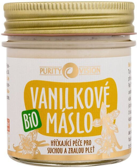 Purity Vision Feuchtigkeitsspendende Butter Körperpflege mit Duft Vanille 120ml