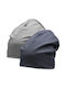 4F Kids Beanie Double Sided Fabric Gray