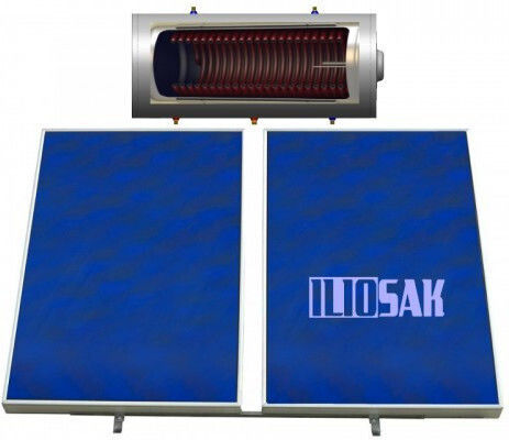 ILIOsak Solar-Warmwasserbereiter 200Es Glas Dreifache Energie Wärmepumpe 3qm Auswahl