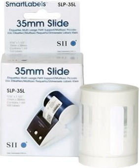 Seiko Instruments Self-Adhesive Label Rolls for Label Printer 11x38mm 1pcs