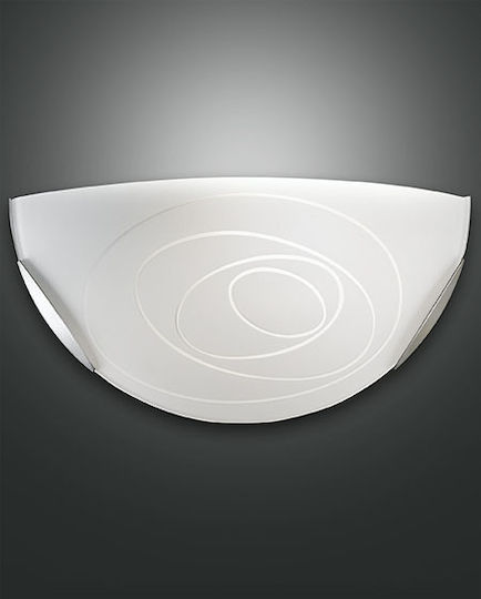 La Mia Luce Leuchte Wand mit Fassung E27 Weiß