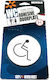 Πινακίδα WC ΑμεΑ με Μήκος 6.5cm 3EPA05