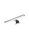 Adviti Lamp Bathroom with Integrated LED and Natural White Light Silver 30cm