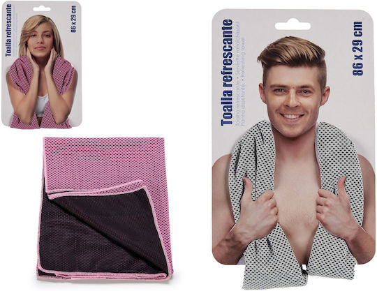 Arte Regal Πετσέτα Microfiber Προσώπου Μωβ 86x29εκ.