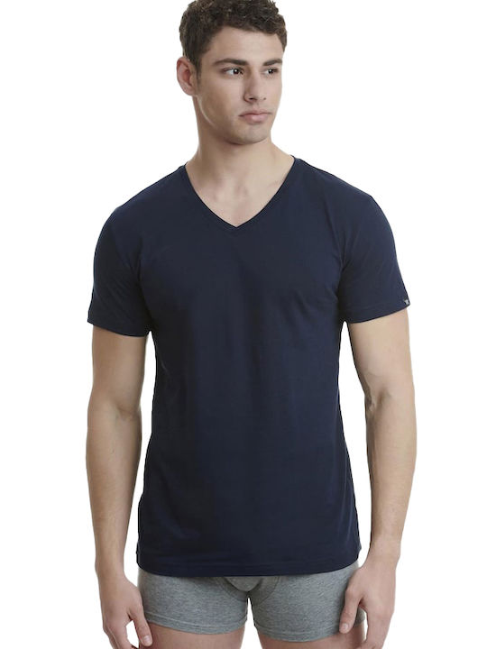 Walk Men's Undershirt Short-sleeved BLUE