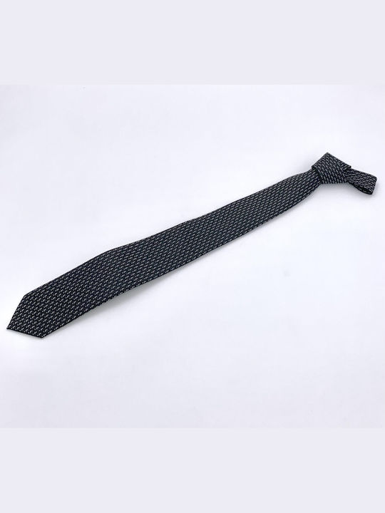 Pako Lorente Men's Tie Monochrome Black