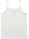 Women's T-Shirt with Spaghetti Strap White