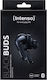 Intenso Black Buds T300a Bluetooth Handsfree Căști cu Carcasă de Încărcare Negru