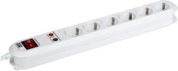 Bachmann Power Strip Safety 6 Sockets with Cable 1.5m Bachmann Power Strip Safety 6 Sockets with Cable 1.5m